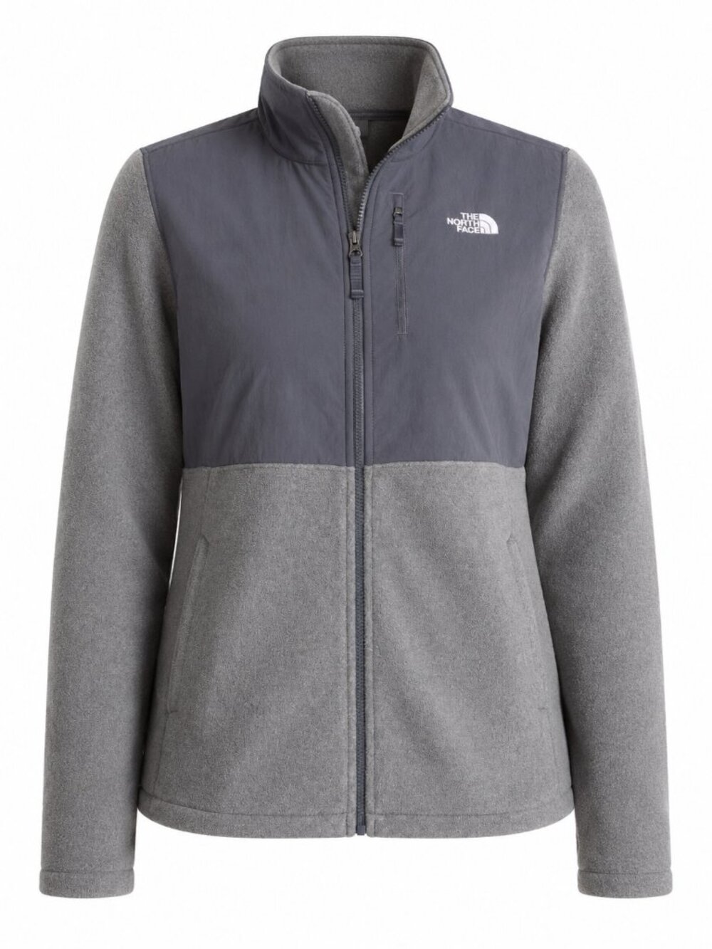 NWT The North Face Candescent Full Zip TNF Medium Grey Vanadis Grey, XL